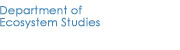 Department of Ecosystem Studies